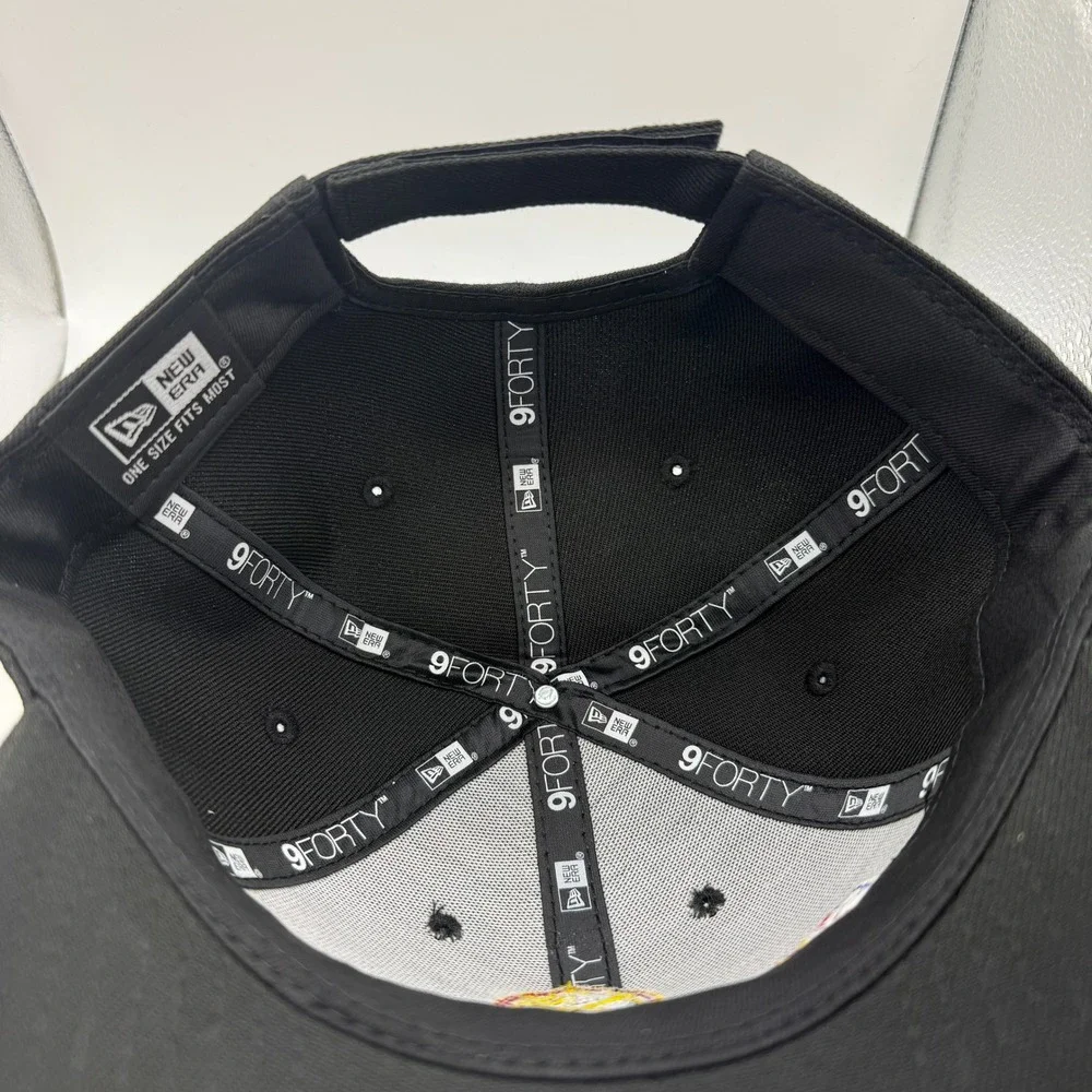 New Era Denver Nuggets‎ 9FORTY NBA Playoffs 2025 Adjustable Hat Black Cap OSFA
